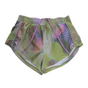 Fabletics Full Speed Mid-Rise Run Shorts Melted Matrix Cosmic Size Small